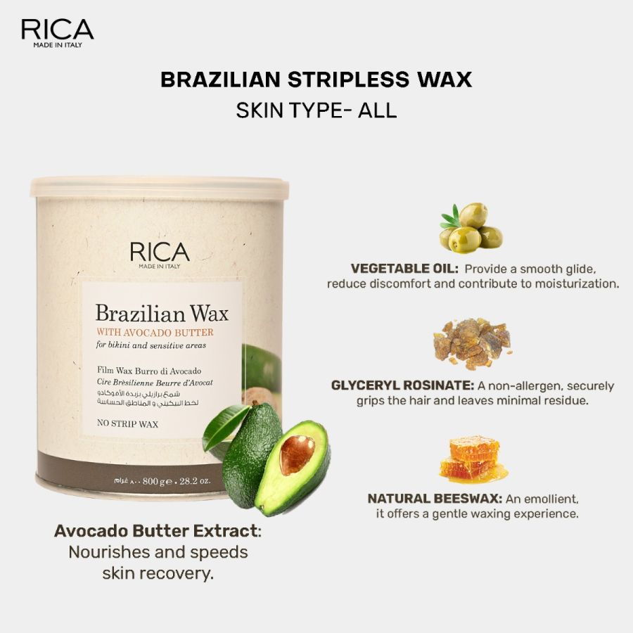 Rica Brazilian wax-800 ML