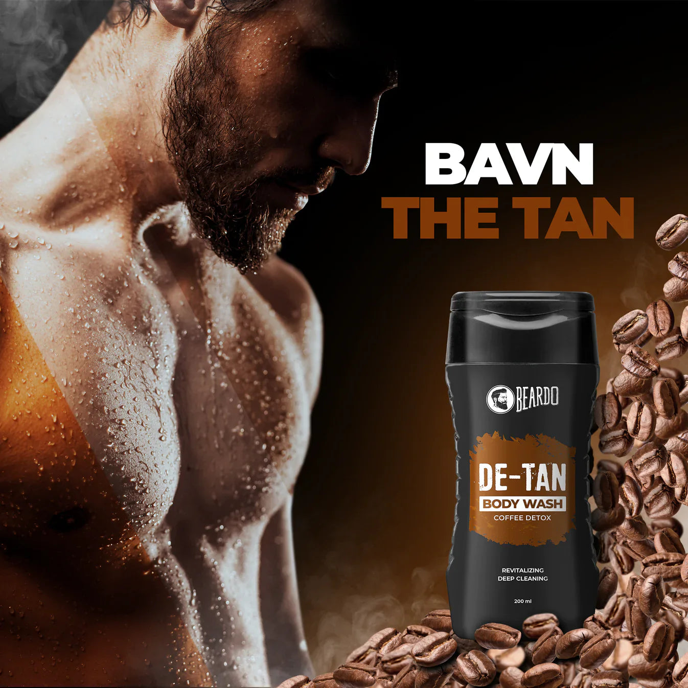 Beardo De-Tan Bodywash & De-Tan Facewash Combo
