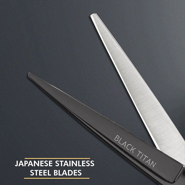 Black Titan Black line Hairdressing Scissor