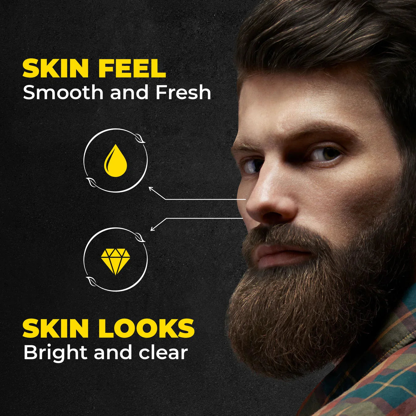 Beardo Ultraglow Facewash & De-Tan Peel Off Mask Combo