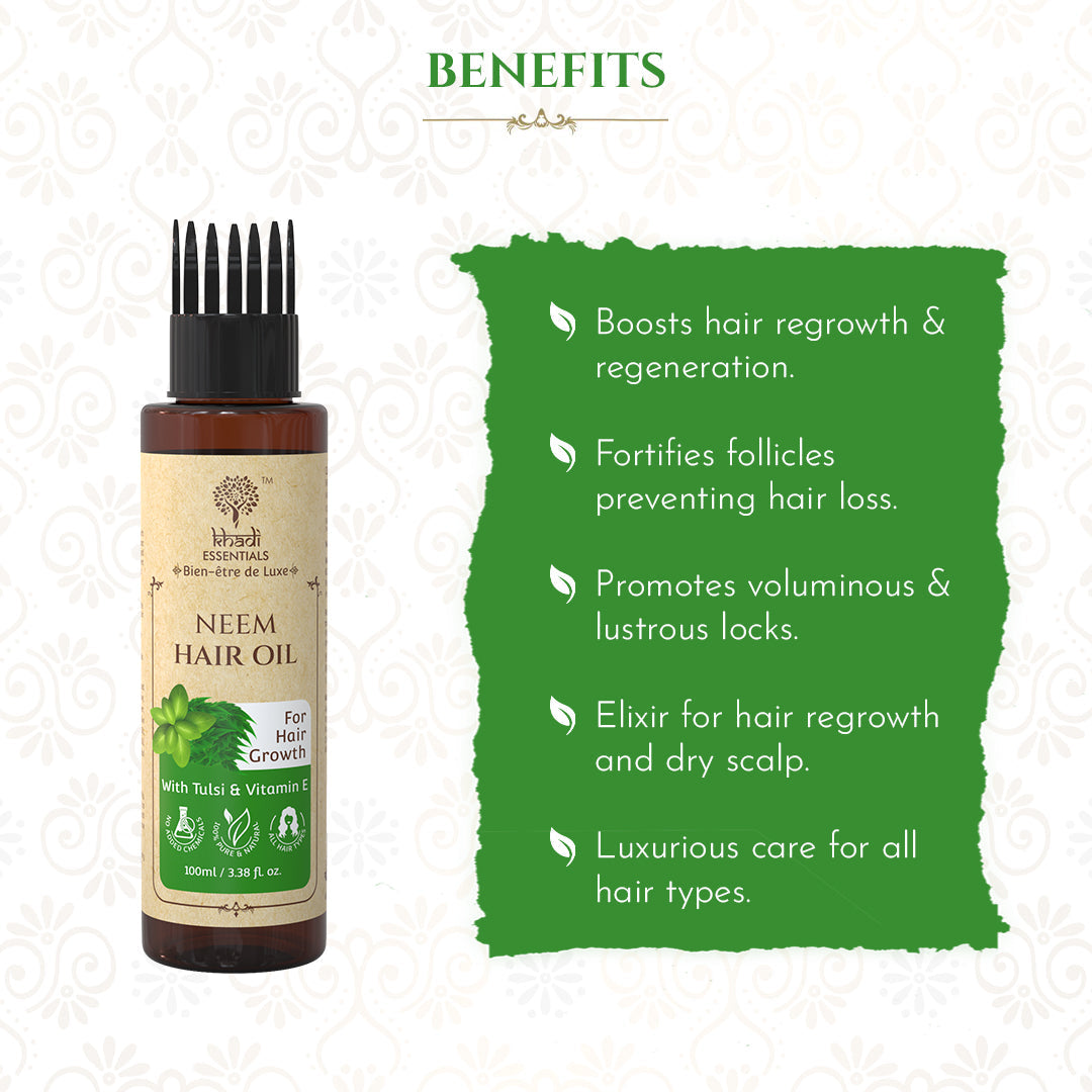 KHADI Neem Hair Oil , 100ml