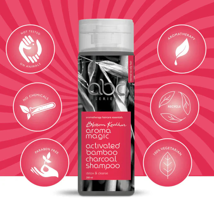 Blossom Kochar Activated Bamboo Charcoal Shampoo 200ML
