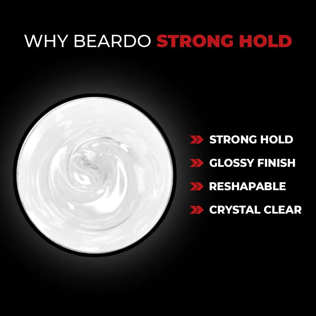 Beardo Hair Wax Strong Hold Crystal Gel Wax