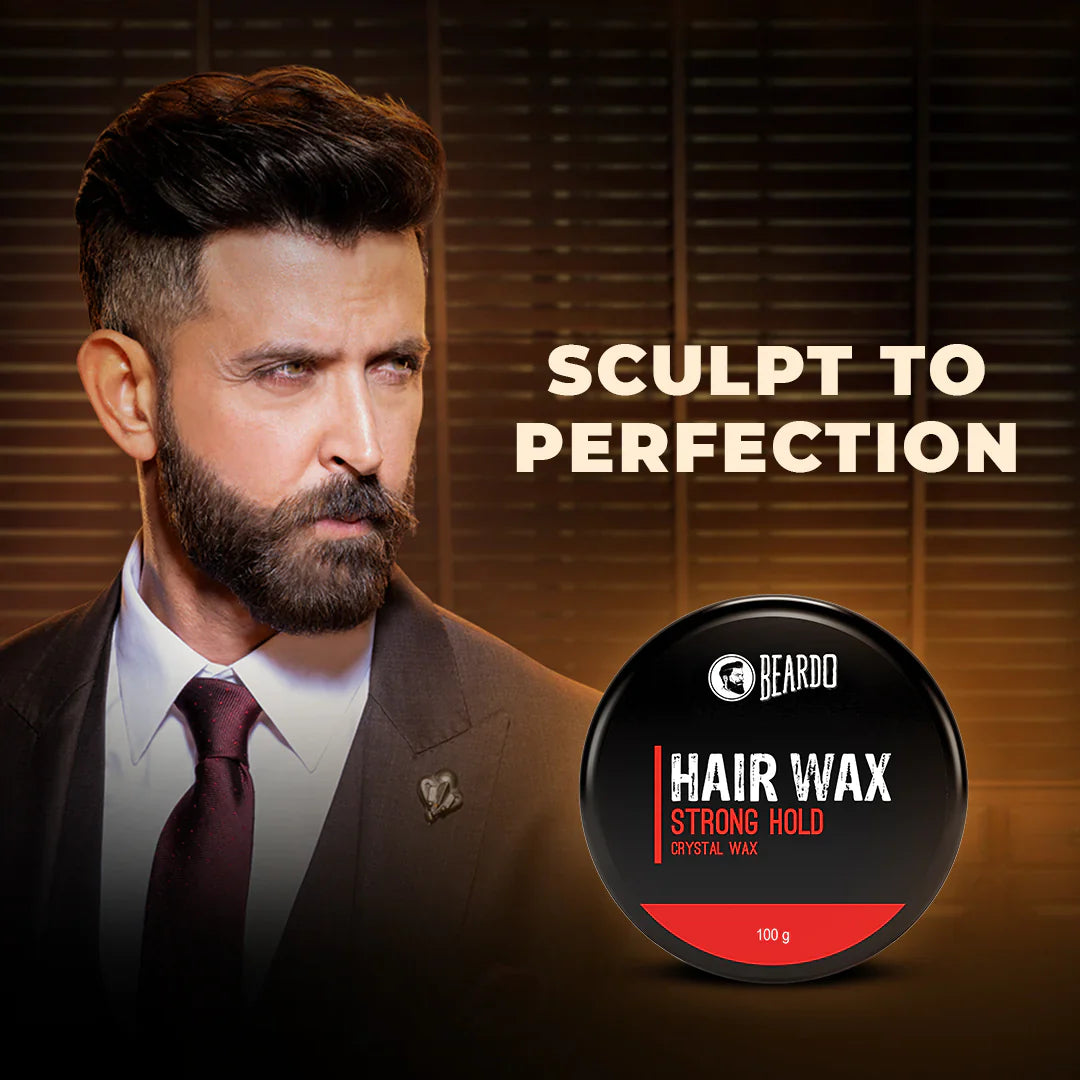 Beardo Hair Wax Strong Hold Crystal Gel Wax