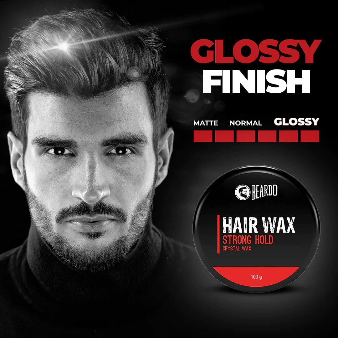 Beardo Hair Wax Strong Hold Crystal Gel Wax