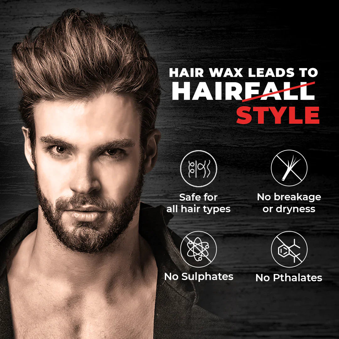 Beardo Hair Wax Strong Hold Crystal Gel Wax