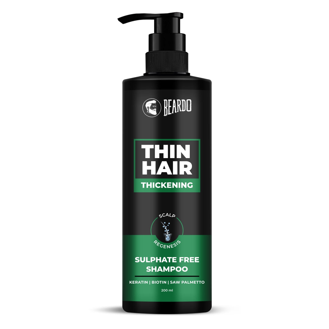 Beardo Hair Thickening Sulphate Free Shampoo 200ml