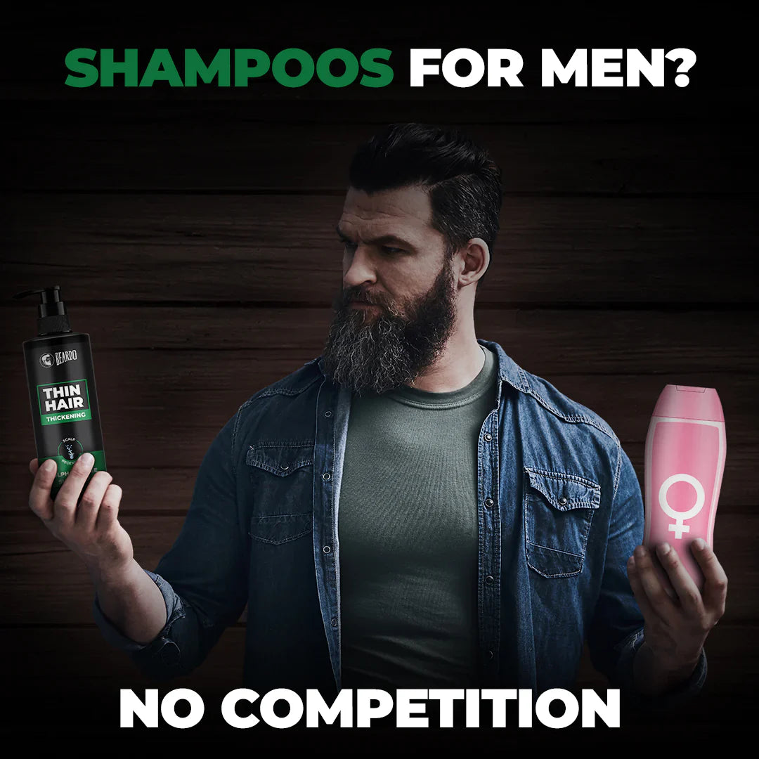Beardo Hair Thickening Sulphate Free Shampoo 200ml