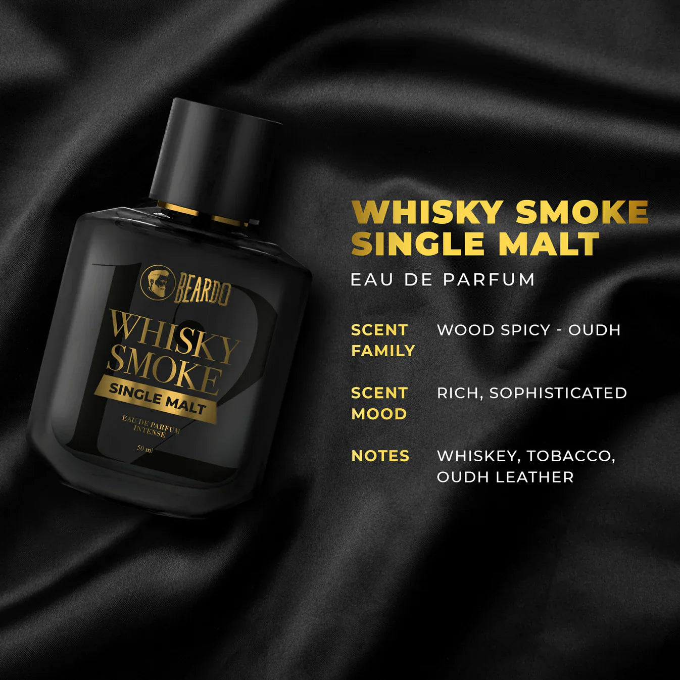 Beardo Whisky Smoke Perfume EDP Trio