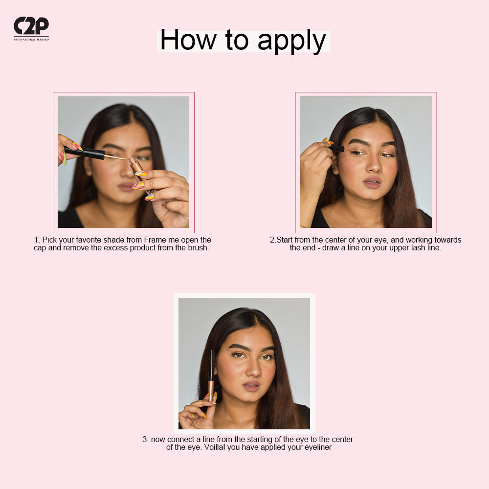 C2P FRAME ME! METALLIC EYELINER