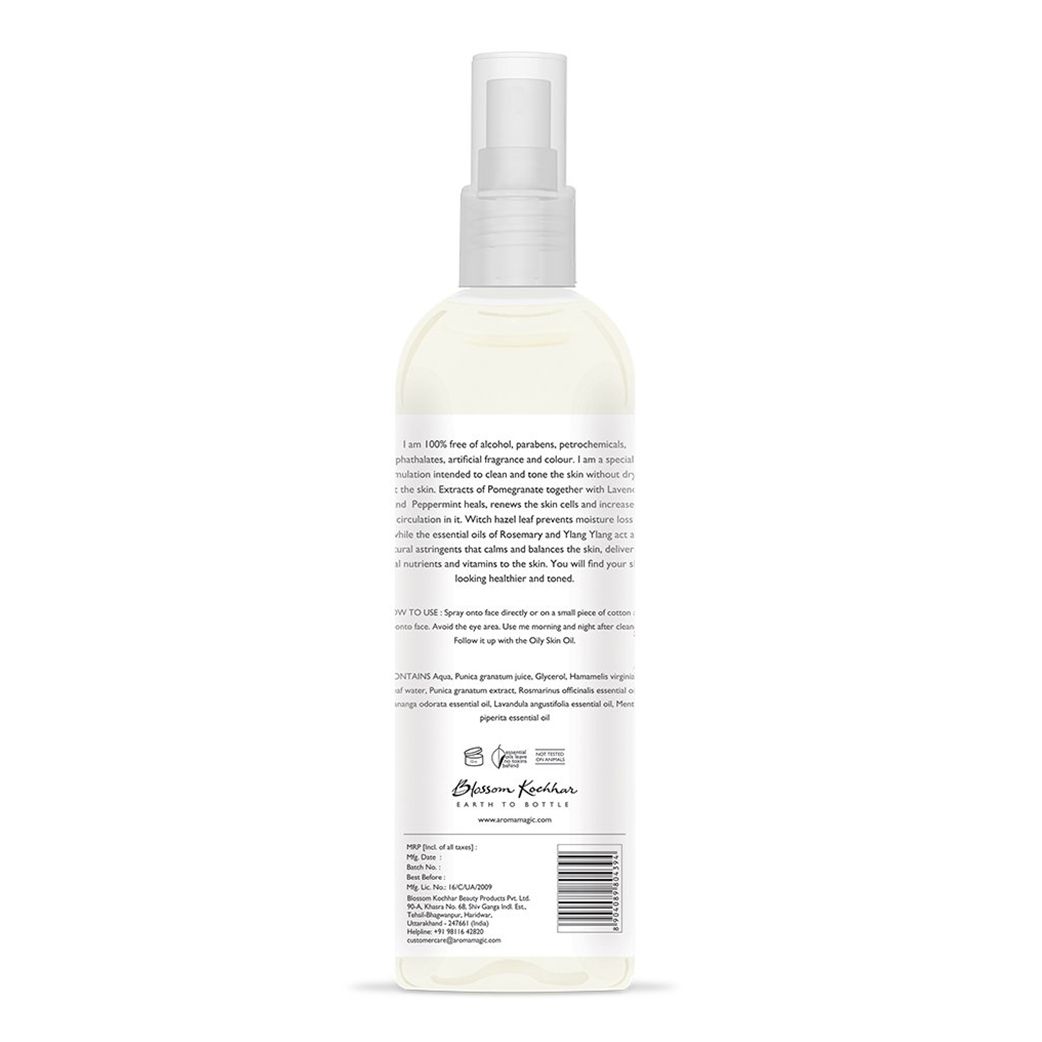 Aroma Magic Aromatic Skin Toner Tightens Pores & Revives Skin For Oily Skin (100ml)
