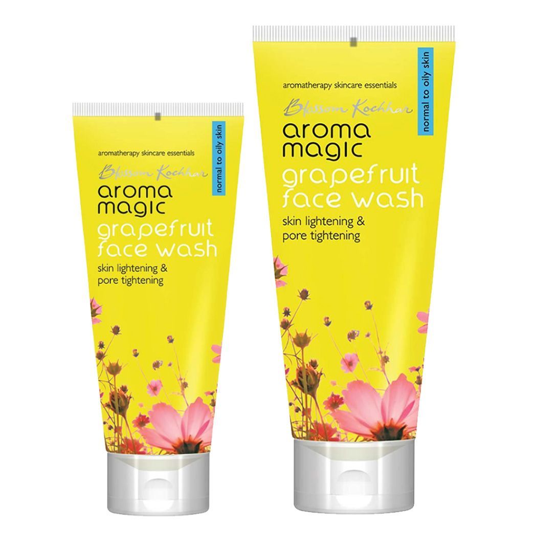 Aroma Magic Grapefruit Face Wash Skin Lightening & Pore Tightening (Normal To Oily Skin)