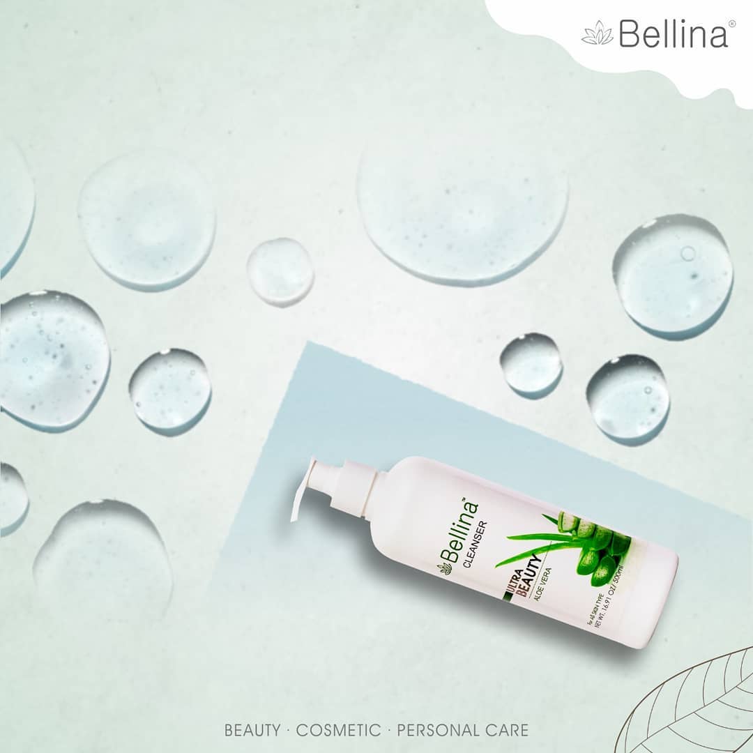 Bellina Aloe Vera Cleanser-500ml