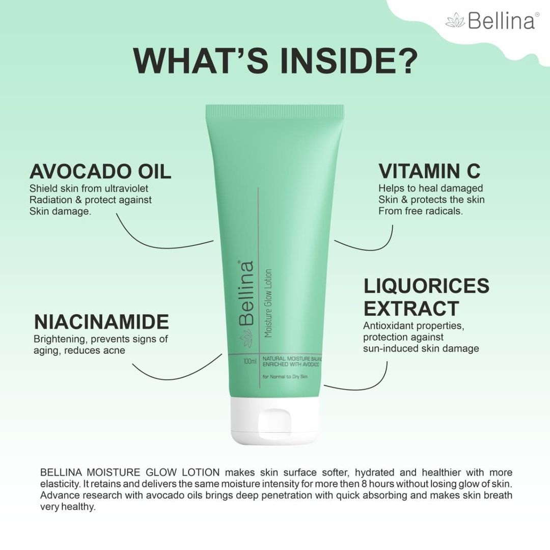 Bellina Moisture Glow Lotion-100ml
