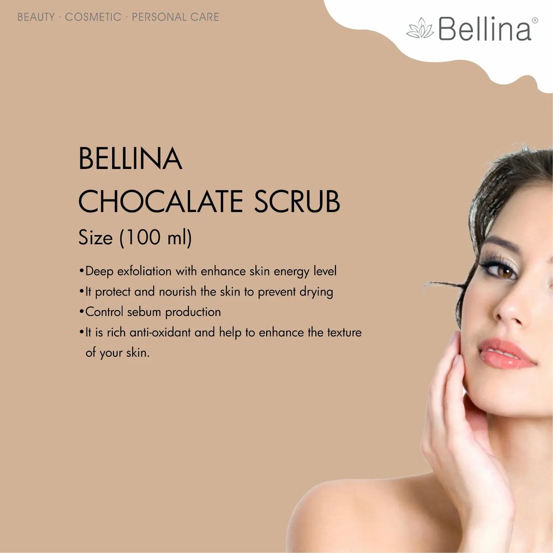 Bellina Chocolate Scrub-100ml