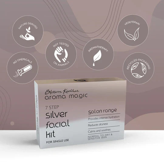 Blossom Kochar Silver Facial Kit SINGLE USE