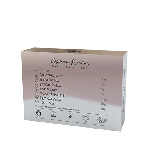 Blossom Kochar Silver Facial Kit SINGLE USE