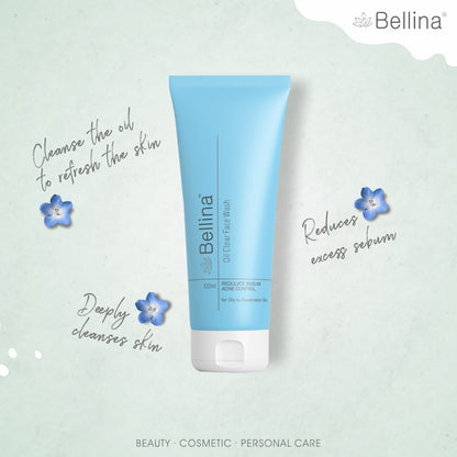 Bellina Oil Clear Face Wash-100ml