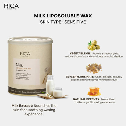 Rica Mil Liposoluble Wax-800 ml