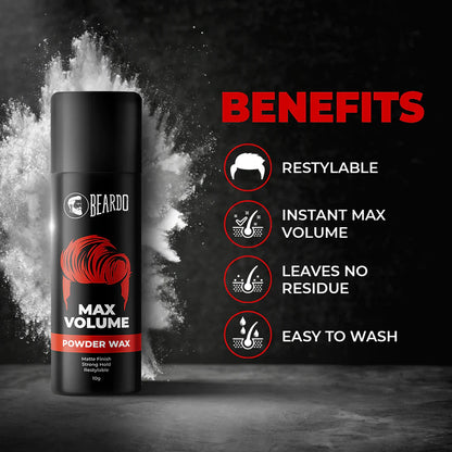 Beardo Max Volume Powder Wax 10g