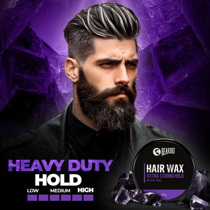 Beardo Hair Wax XXTRA STRONGHOLD Crystal Wax