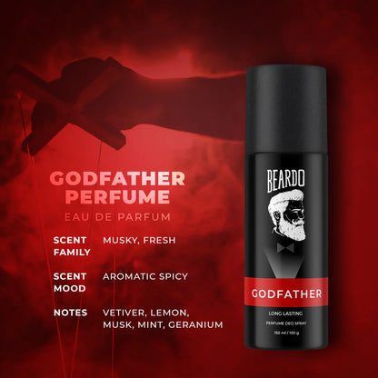 Beardo Godfather Perfume Deo Spray 150ML