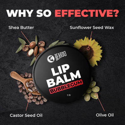 Beardo Lip Balm (Bubblegum)