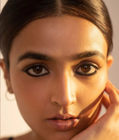 Kajal With Eyeliner