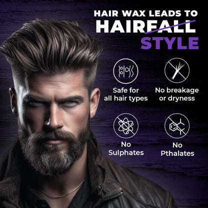 Beardo Hair Wax XXTRA STRONGHOLD Crystal Wax