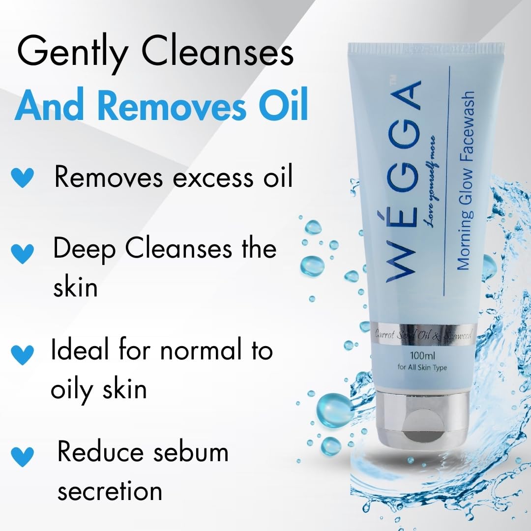 Wegga Morning Glow Facewash 100ml