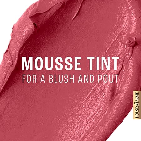 Lakme 9 To 5 Weightless Matte Mousse Lip & Cheek Color - Rose Touch