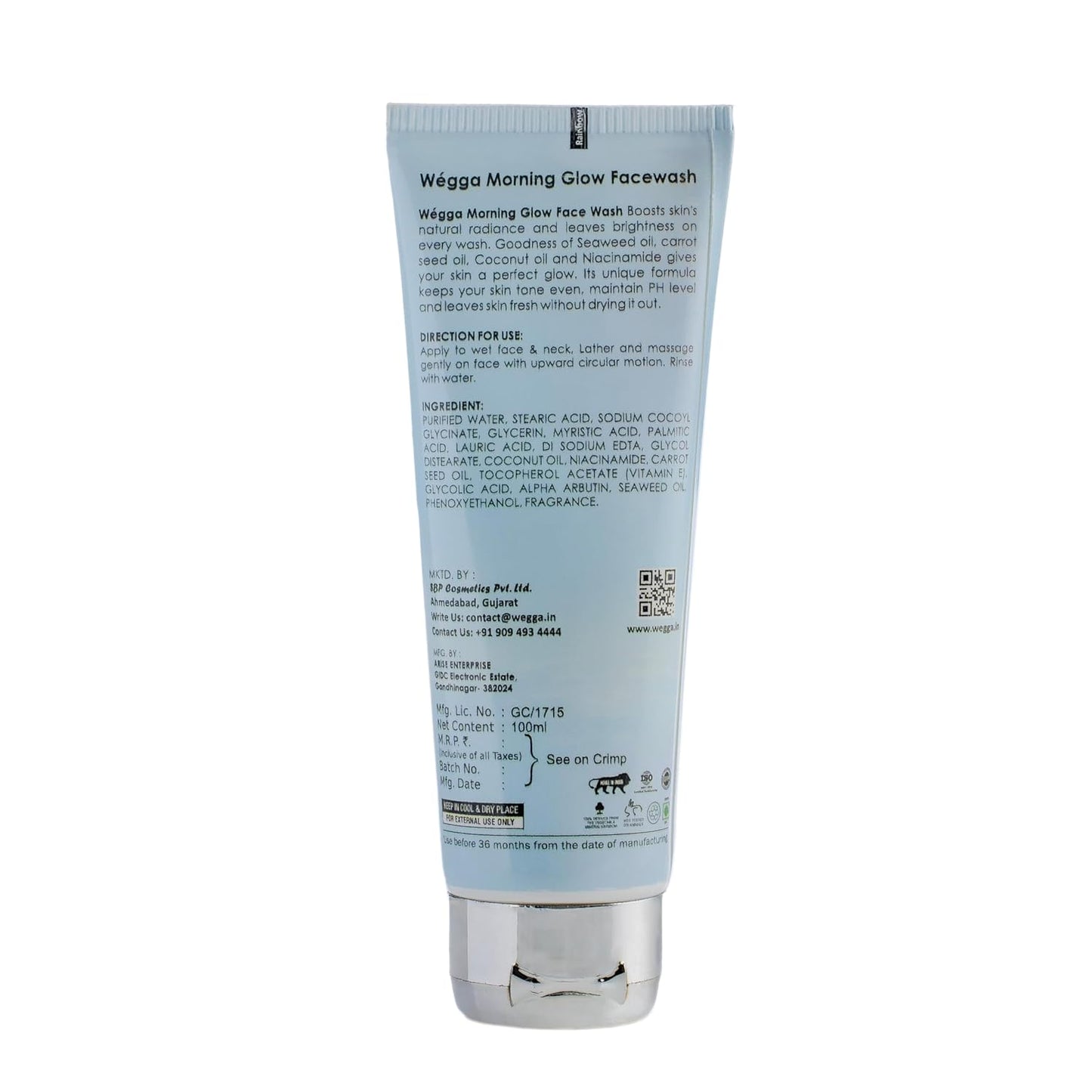 Wegga Morning Glow Facewash 100ml