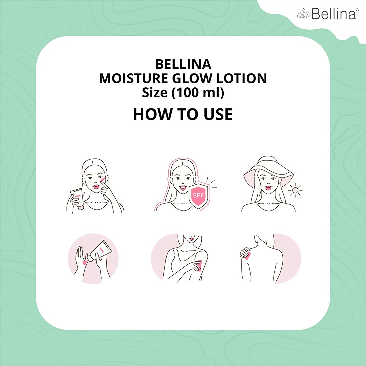 Bellina Moisture Glow Lotion-100ml