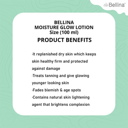 Bellina Moisture Glow Lotion-100ml