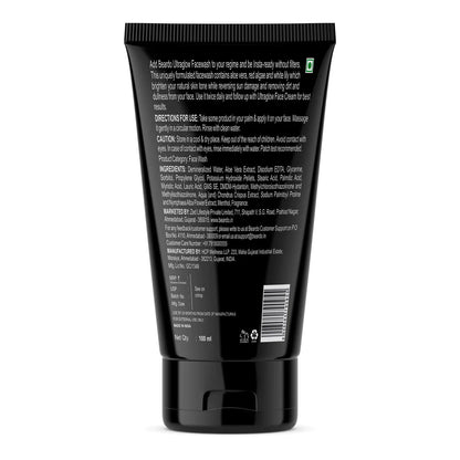 Beardo Ultraglow Facewash & De-Tan Peel Off Mask Combo