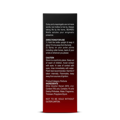 Beardo Whisky Smoke & Mafia Perfume EDP Combo