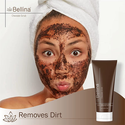 Bellina Chocolate Scrub-100ml