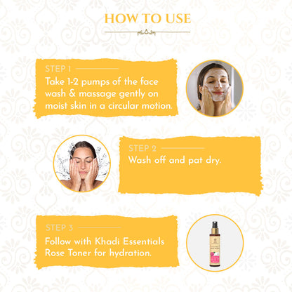 KHADI Ubtan Face Wash - 100ml , 100ml