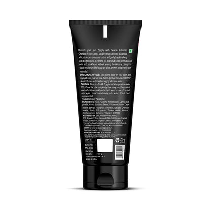 Beardo Activated Charcoal Face Scrub