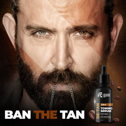 Beardo De-Tan 2 in 1 Toning Serum 30ML