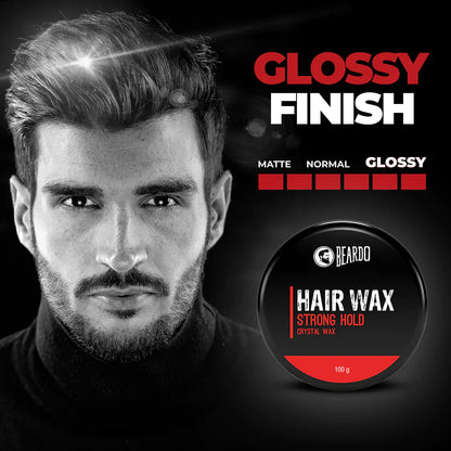 Beardo Hair Wax Strong Hold Crystal Gel Wax