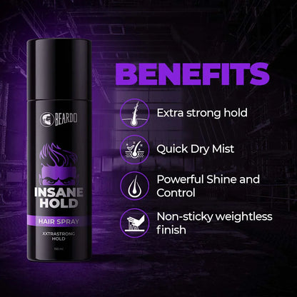 Beardo Insane Hold Hair Spray
