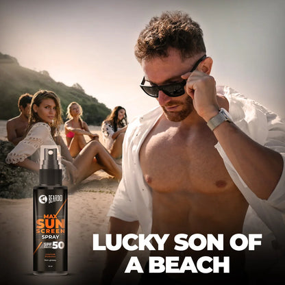 Beardo Max Sunscreen Spray SPF-50