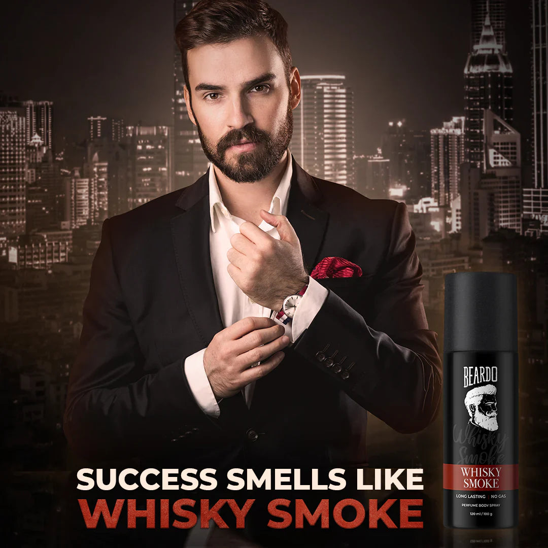 Beardo Whisky Smoke Perfume Combo