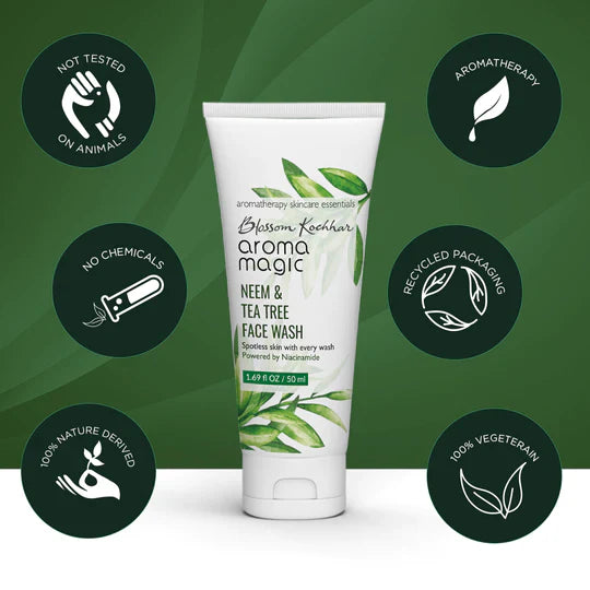 Blossom Kochar Neem & Tea Tree Face Wash 50ML