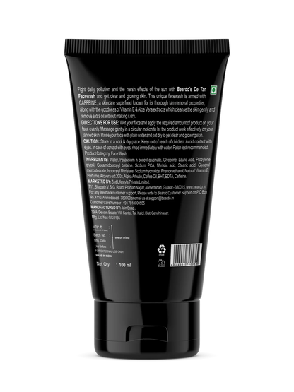 Beardo De-Tan Bodywash & De-Tan Facewash Combo