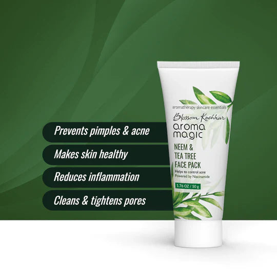 Blossom Kochar Neem & Tea Tree Face Pack 50GM