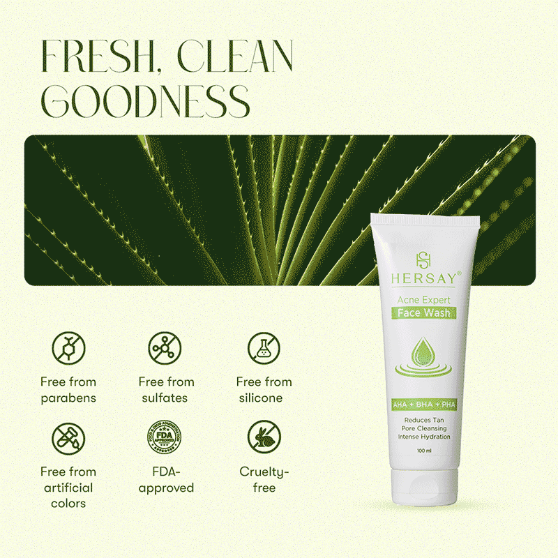 HERSAY Acne Expert Face Wash 100ml
