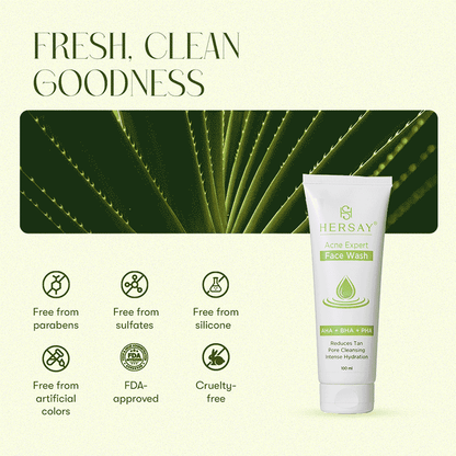 HERSAY Acne Expert Face Wash 100ml