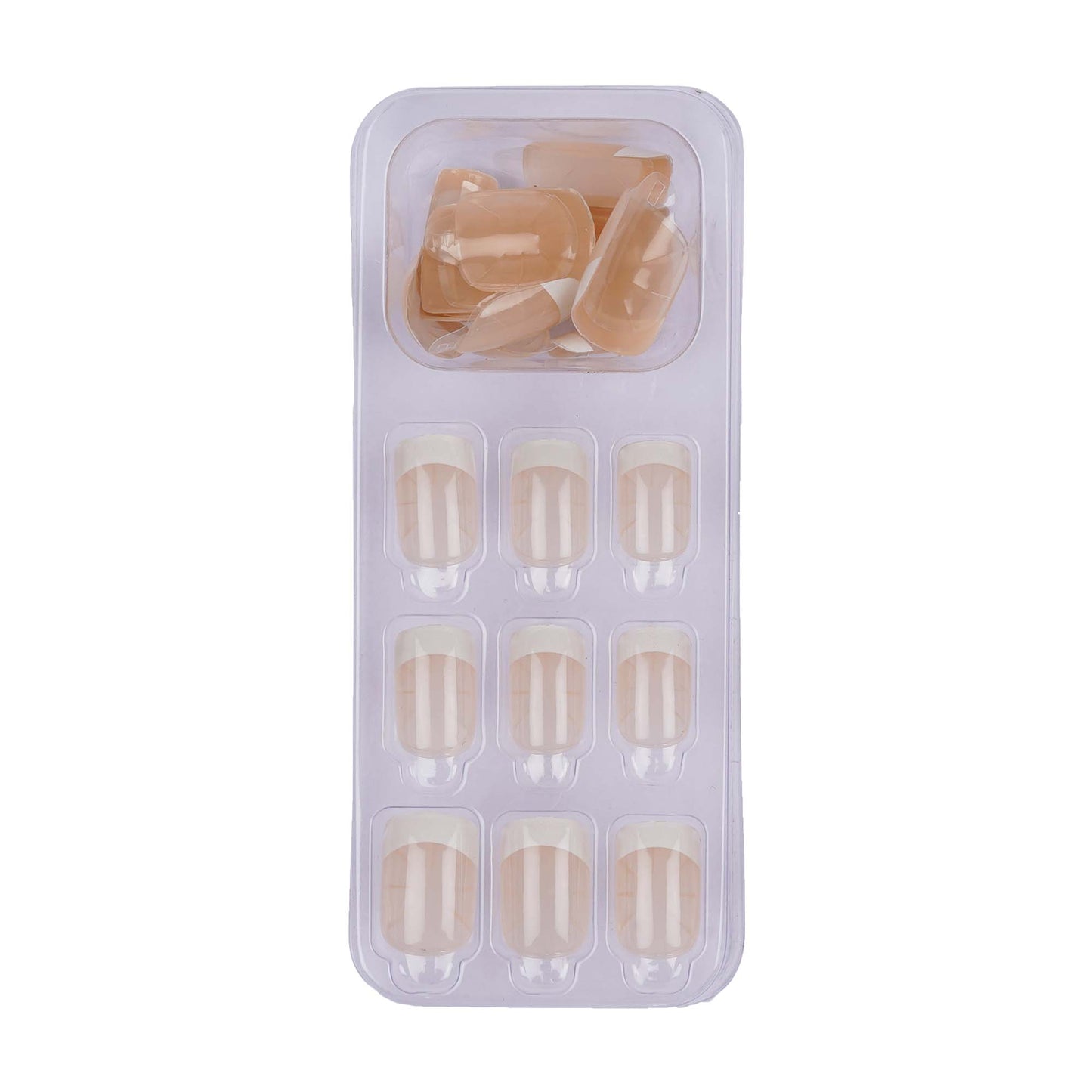 LICK NAILS Oval Shape pink chromatic  Press On Nails